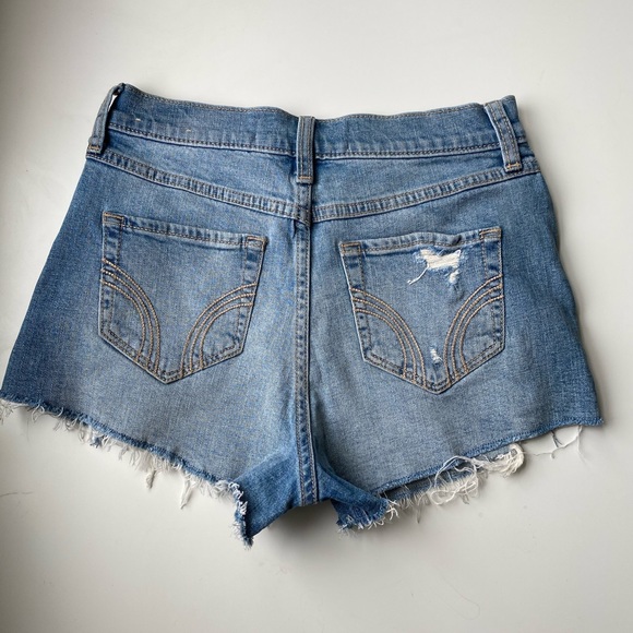 High rise denim shorts - Picture 4 of 5